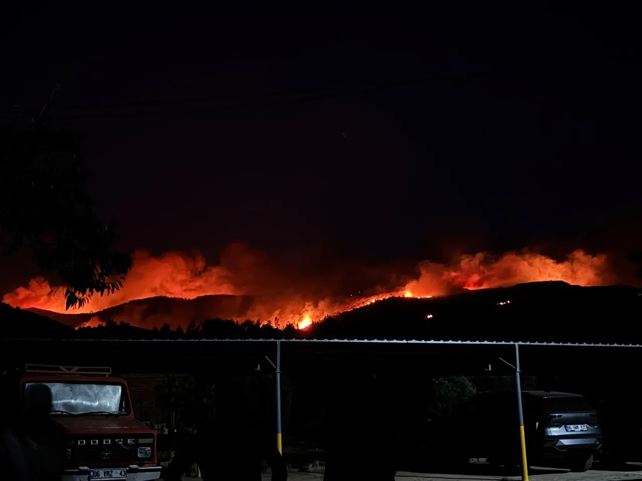 Muğla Milas'ta orman yangını! Otel ve sitedeki bin 120 kişi tahliye edildi