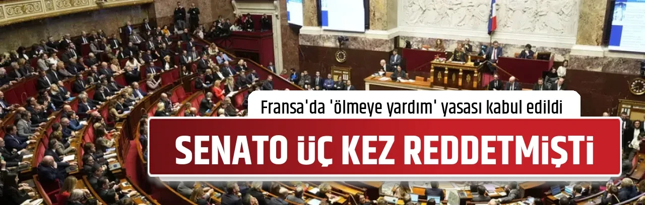 SENATO ÜÇ KEZ REDDETMİŞTİ
