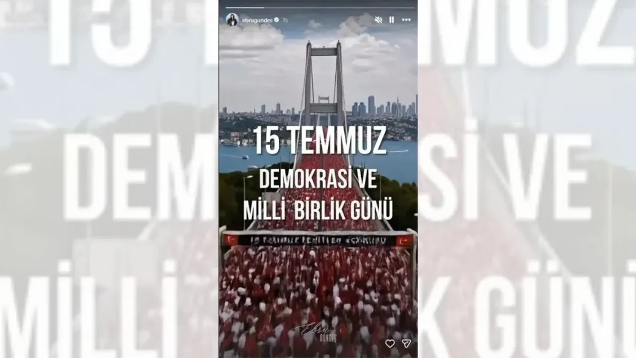Ünlü isimler, 15 Temmuz Demokrasi ve Milli Birlik Günü'nde paylaşımlarda bulundu!