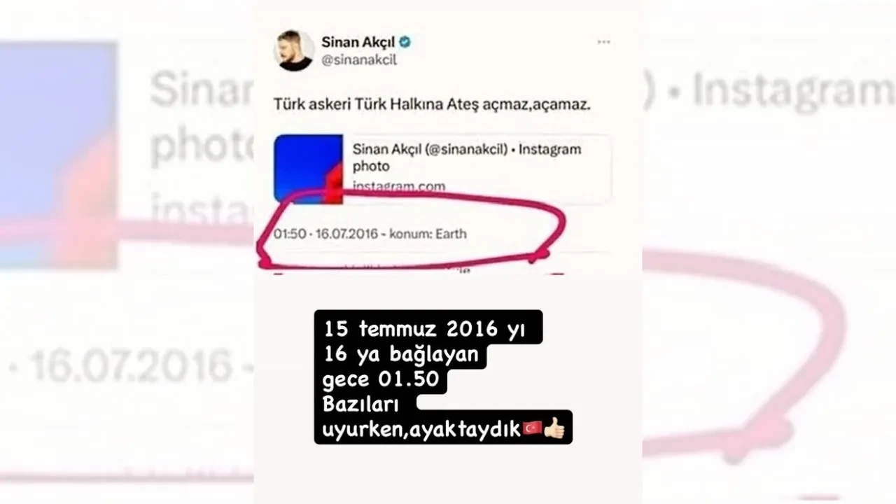 Ünlü isimler, 15 Temmuz Demokrasi ve Milli Birlik Günü'nde paylaşımlarda bulundu!