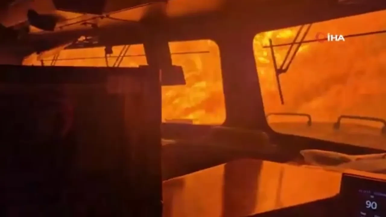 Yük treni yangının içinde kaldı! Kanada’da yangınlar kontrol edilemiyor