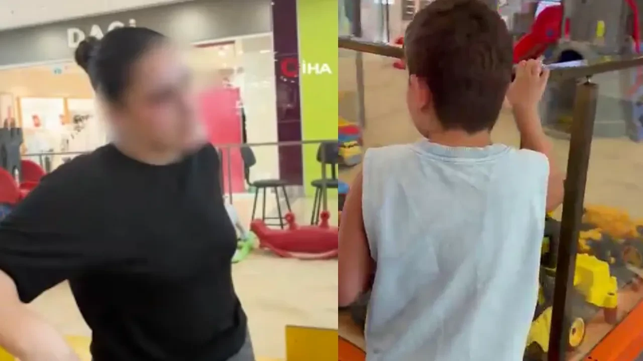 AVM’nin oyun parkında skandal! Otizmli çocuk içeri alınmadı, anne tartaklandı