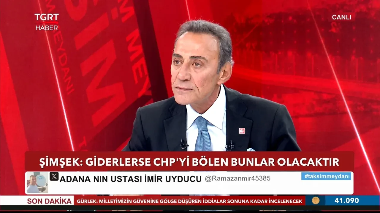 Berhan Şimşek’ten TGRT Haber’de çarpıcı açıklamalar: 'Kemal Bey’i hançerlediği gibi Ekrem’i de hançerleyecek'