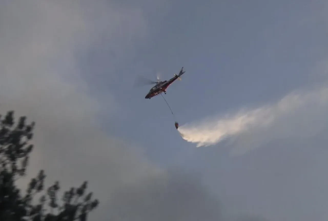 Kastamonu'da korkutan yangın! Ahşap evden ormana sıçradı, müdahale sürüyor