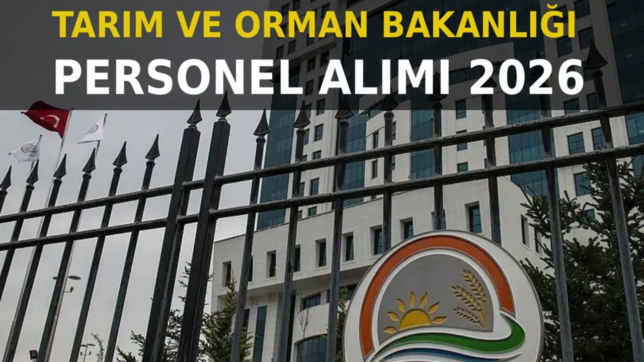 Tarım ve Orman Bakanlığı 1.874  personel alımı başvuru ekranı 2026 açıldı mı? Personel alımı kadro dağılımı ve başvuru tarihi 