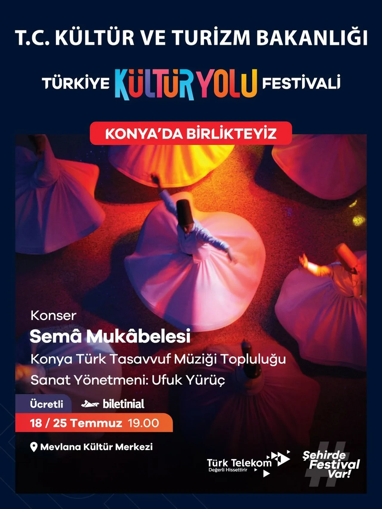 Türkiye Kültür Yolu Festivali, Konya’nın tarihi ve kültürel mirasını ziyaretçilerle buluşturacak