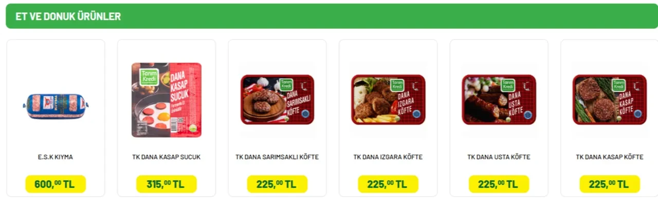 17-19 Temmuz Tarım Kredi KOOP 2026 hafta sonu kataloğu! Tereyağı, kıyma, köfte ve dondurmada fırsat