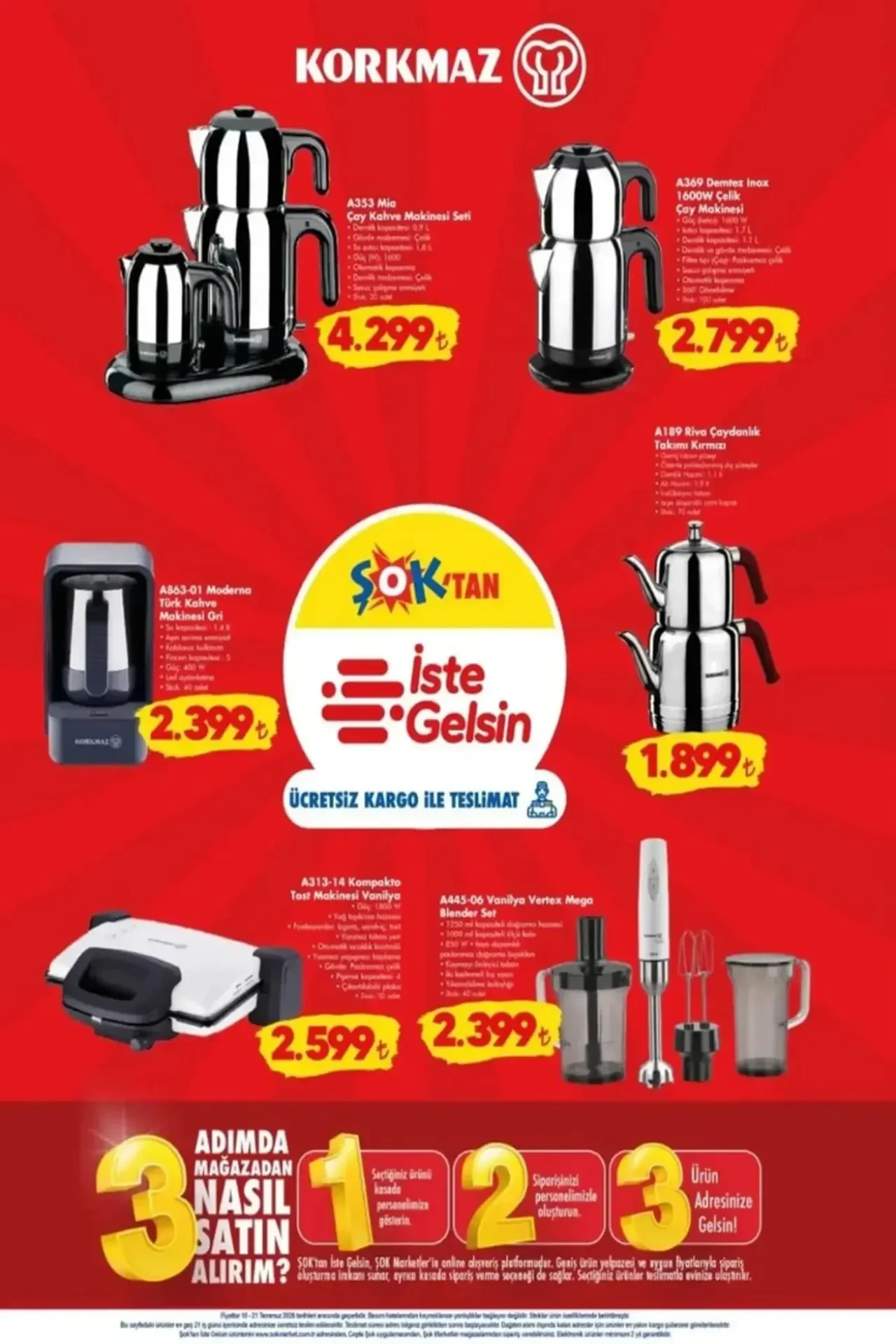 17-19 Temmuz Tarım Kredi KOOP 2026 hafta sonu kataloğu! Tereyağı, kıyma, köfte ve dondurmada fırsat