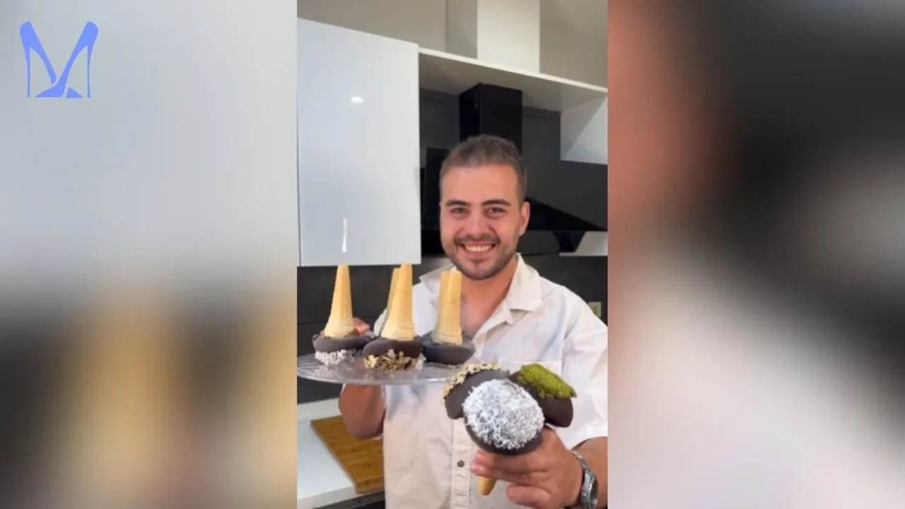 Evde kolay dondurma yapmak isteyenlerin kaydettiği tariflerden biri! MasterChef Furkan Yalçın'dan 3 malzemeli dondurma tarifi!