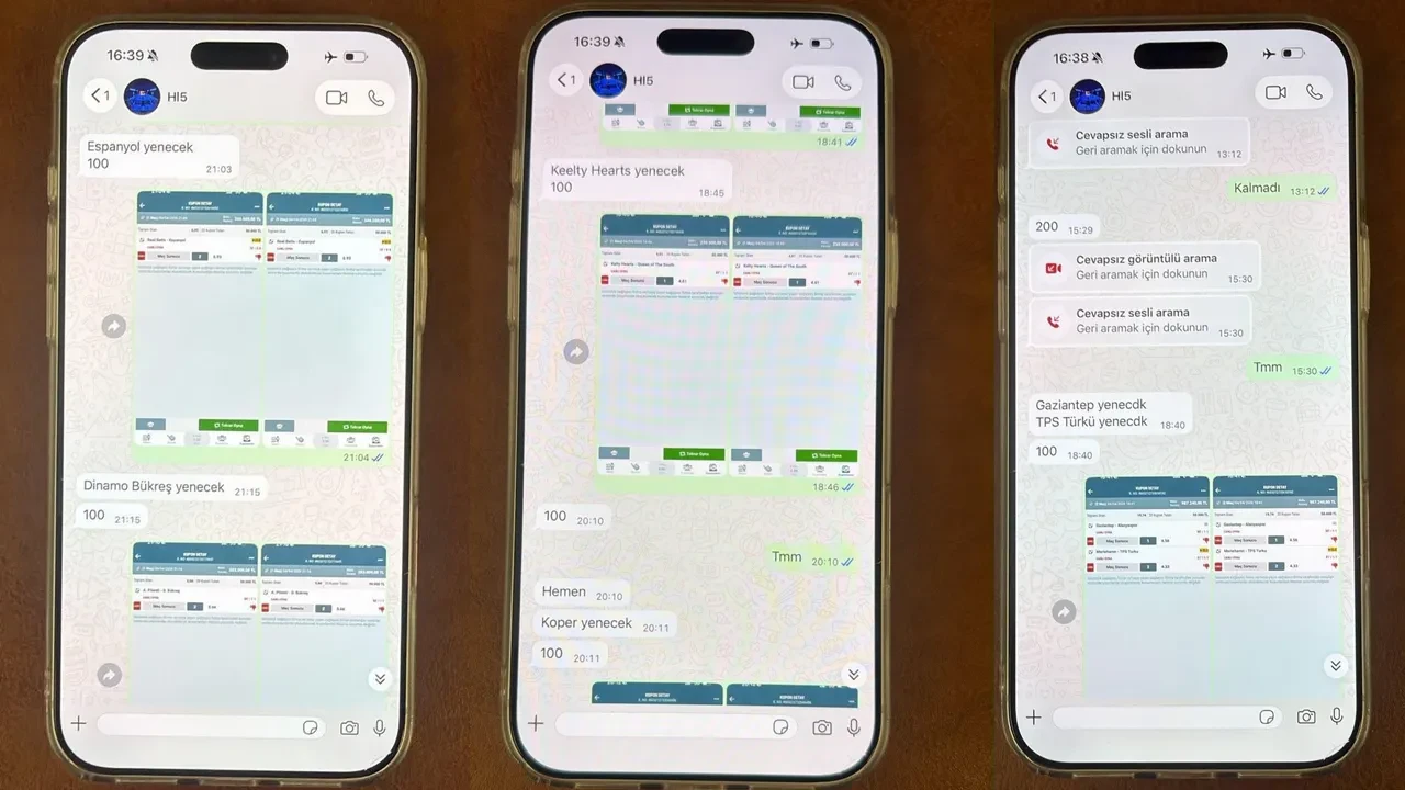 Haluk Levent'in bahis içerikli WhatsApp yazışmaları ortaya çıktı! Alper Çelik'e talimat vermiş: Stutgard handikap yenecek 100