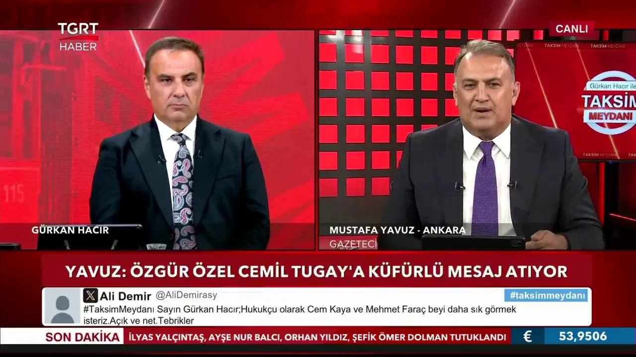 Mustafa Yavuz'dan sarsıcı iddia: Özgür Özel Cemil Tugay'a çok ağır küfürlü mesaj attı