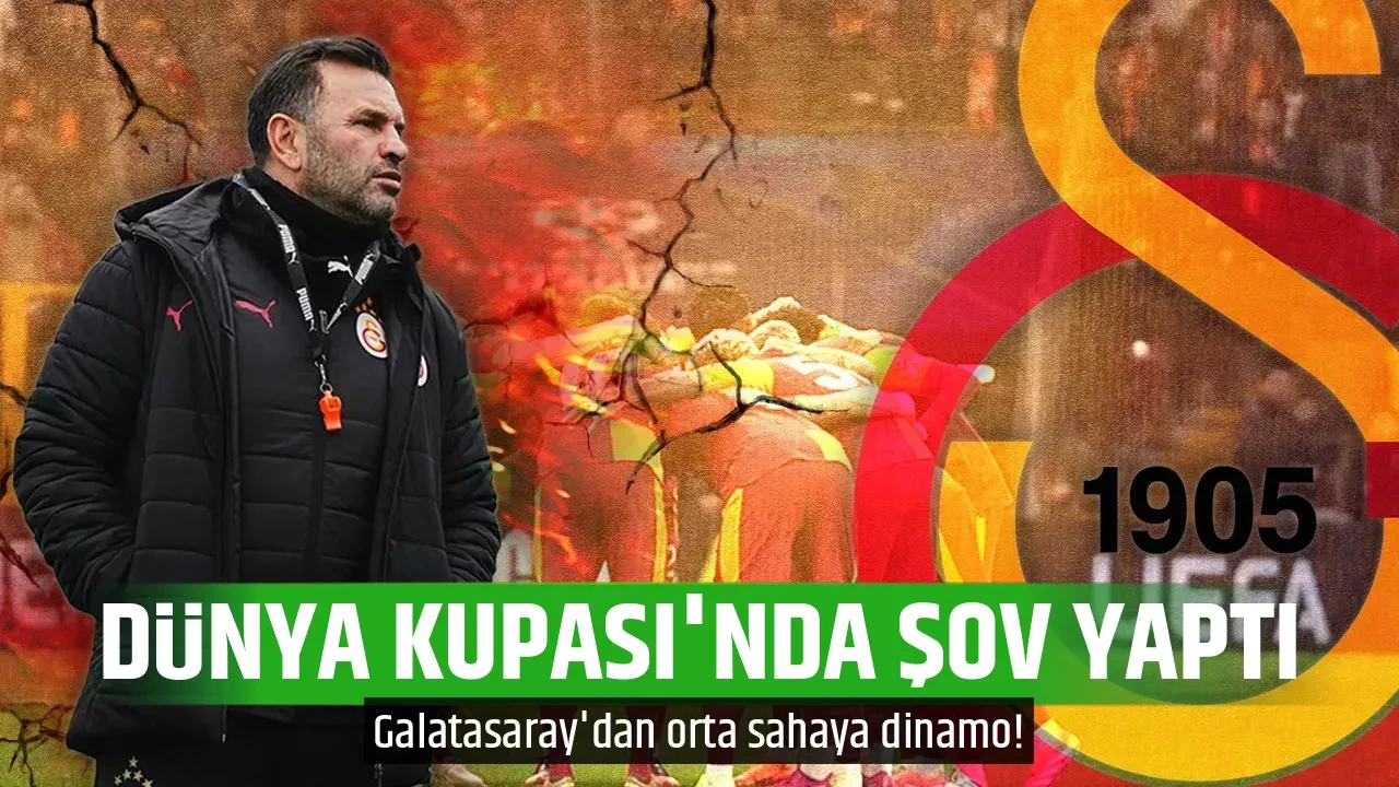 DÜNYA KUPASI'NDA ŞOV YAPTI