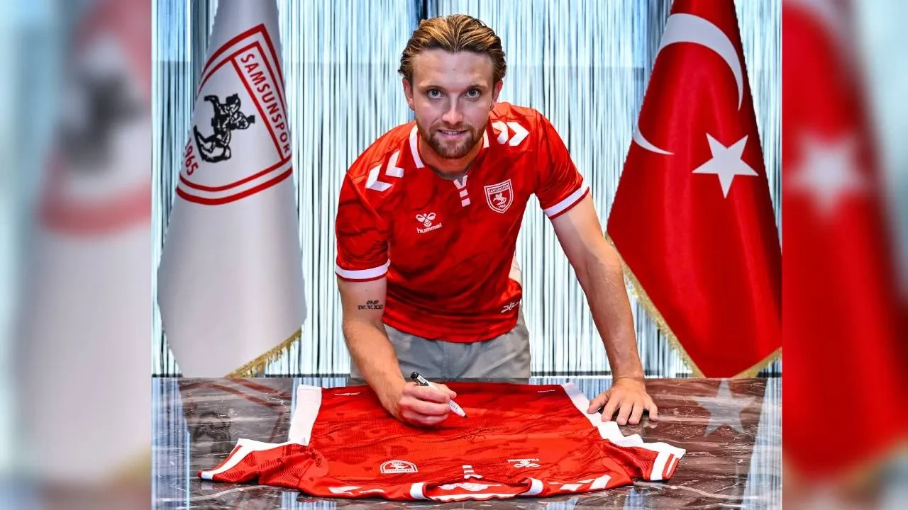 Samsunspor, İskoçyalı yıldızı kadrosuna kattı! Kırmızı-beyazlılar, Elliot Watt ile sözleşme imzaladı