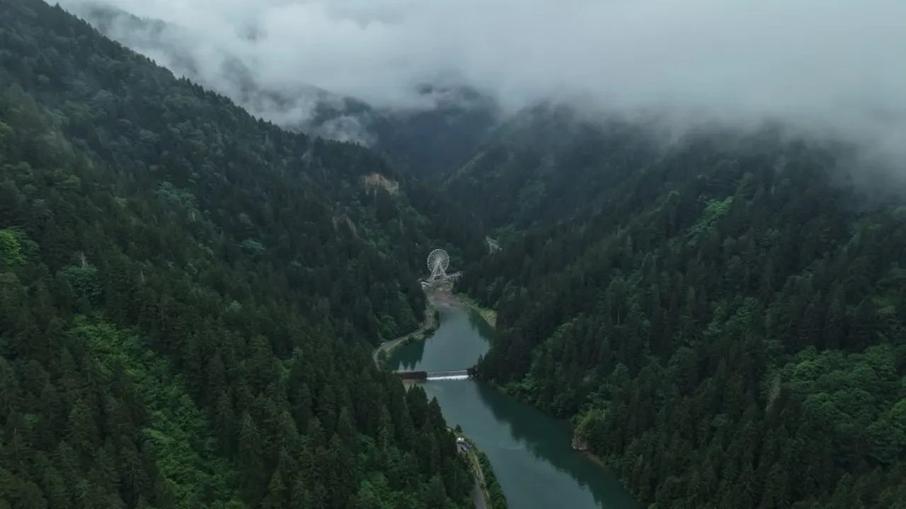 Trabzon Uzungöl dönme dolap kaç metre yükseklikte?