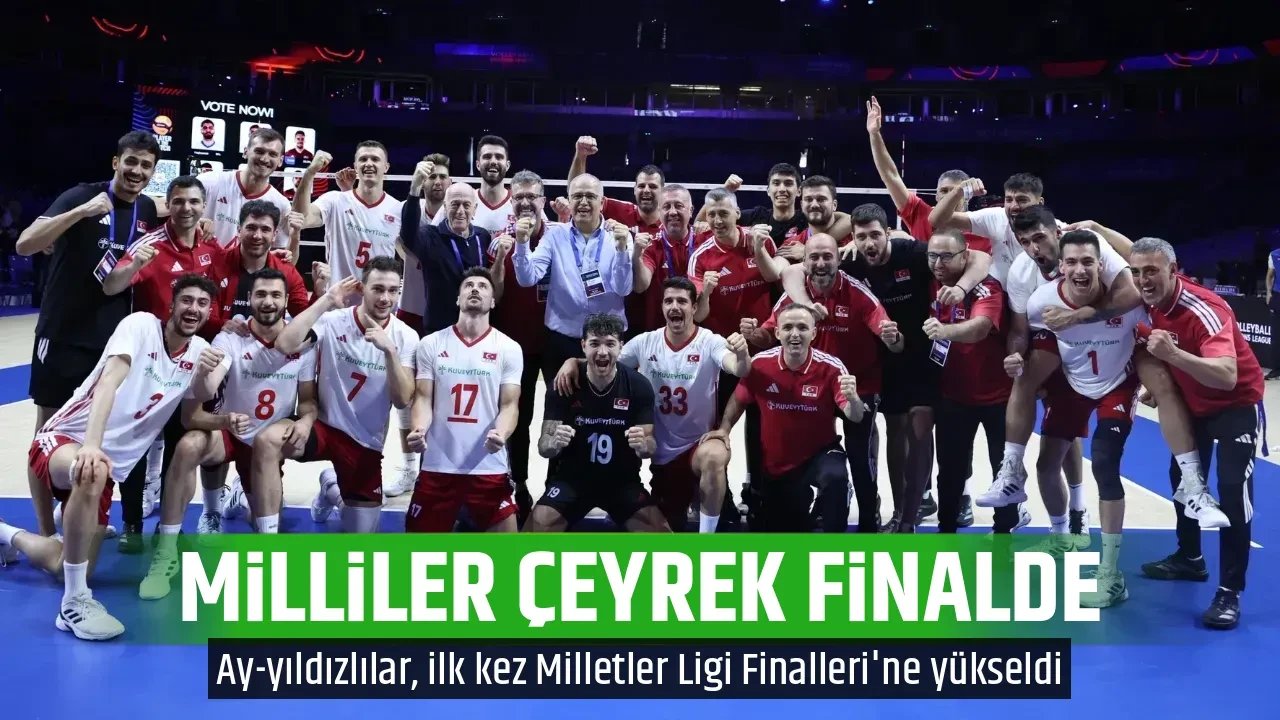 MİLLİLER ÇEYREK FİNALDE