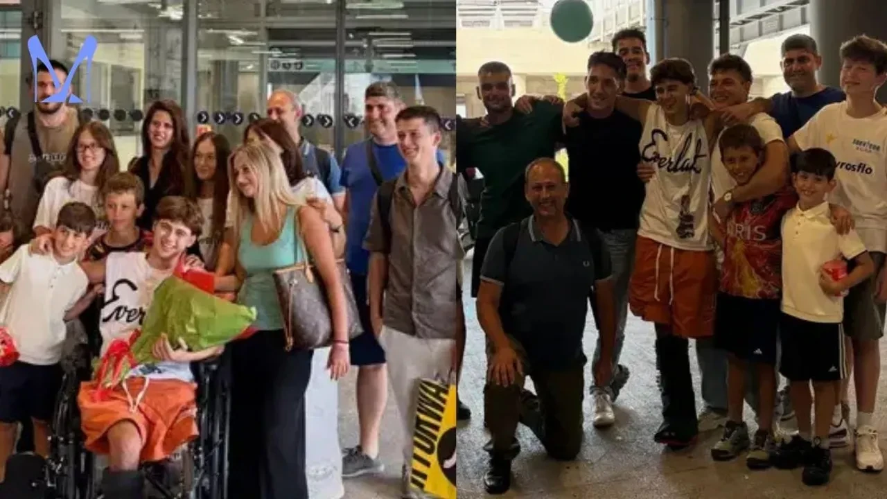 Survivor Stavros Floros ülkesine döndü! Bacağı ampute edilen yarışmacı ailesine kavuştu
