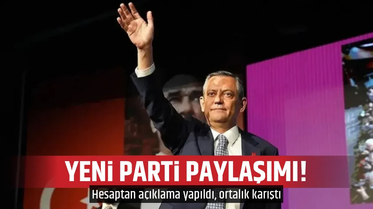 YENİ PARTİ PAYLAŞIMI!