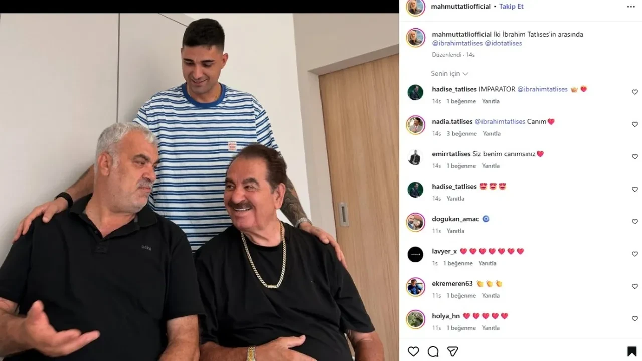 Fizik tedavi gören İbrahim Tatlıses'in son hali ortaya çıktı! Kardeşi Mahmut Tatlı paylaştı