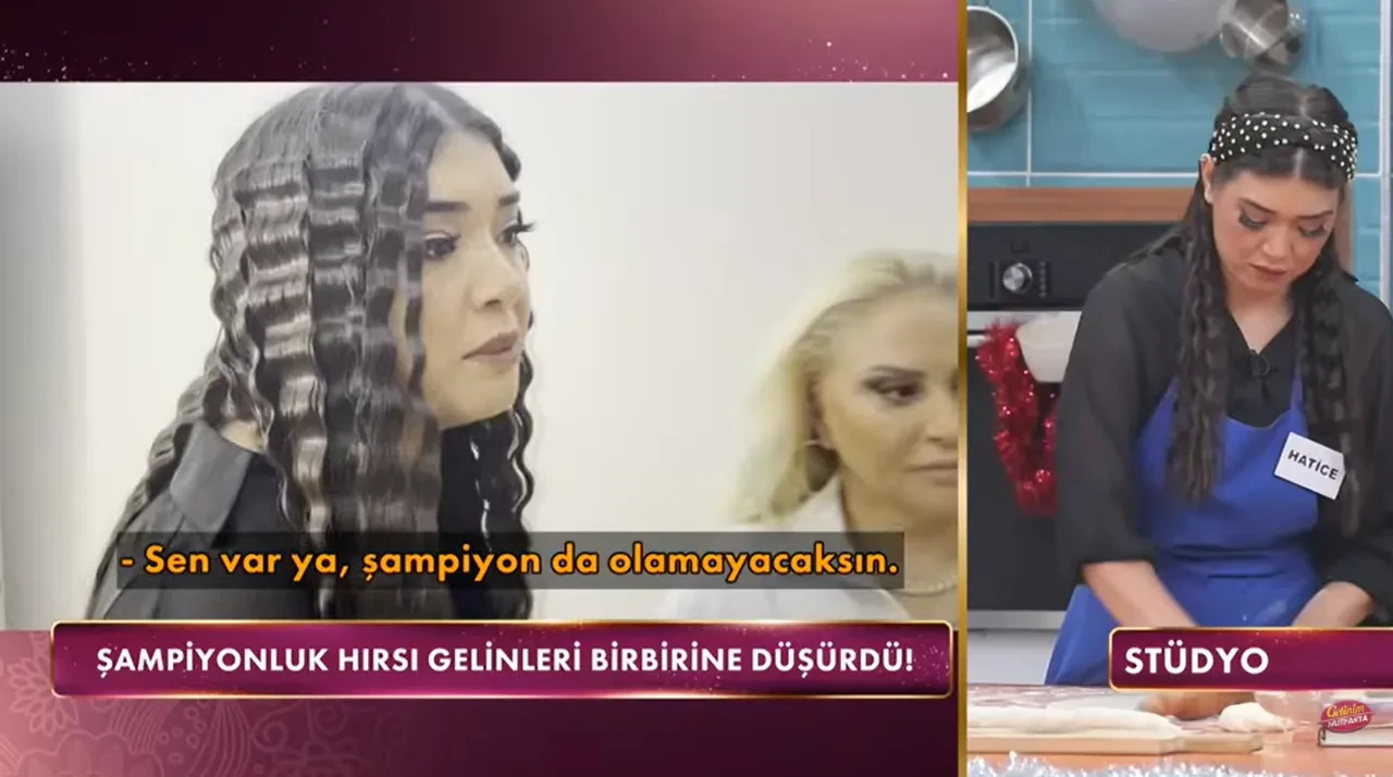 Gelinim Mutfakta kulisinde ortalık karıştı! Çekim öncesi Tuğba'nın sözleri Hatice'yi çileden çıkardı