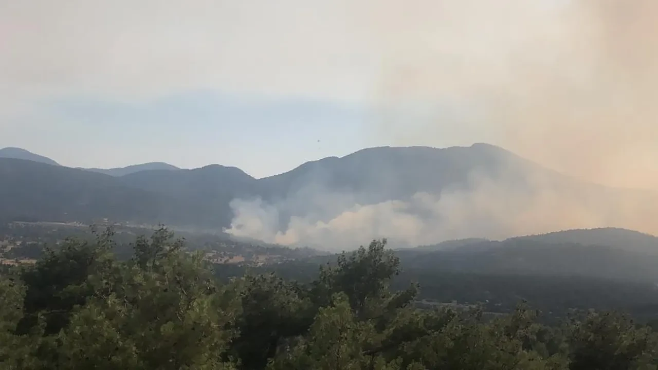 Antalya’da orman yangını! Ekipler seferber oldu