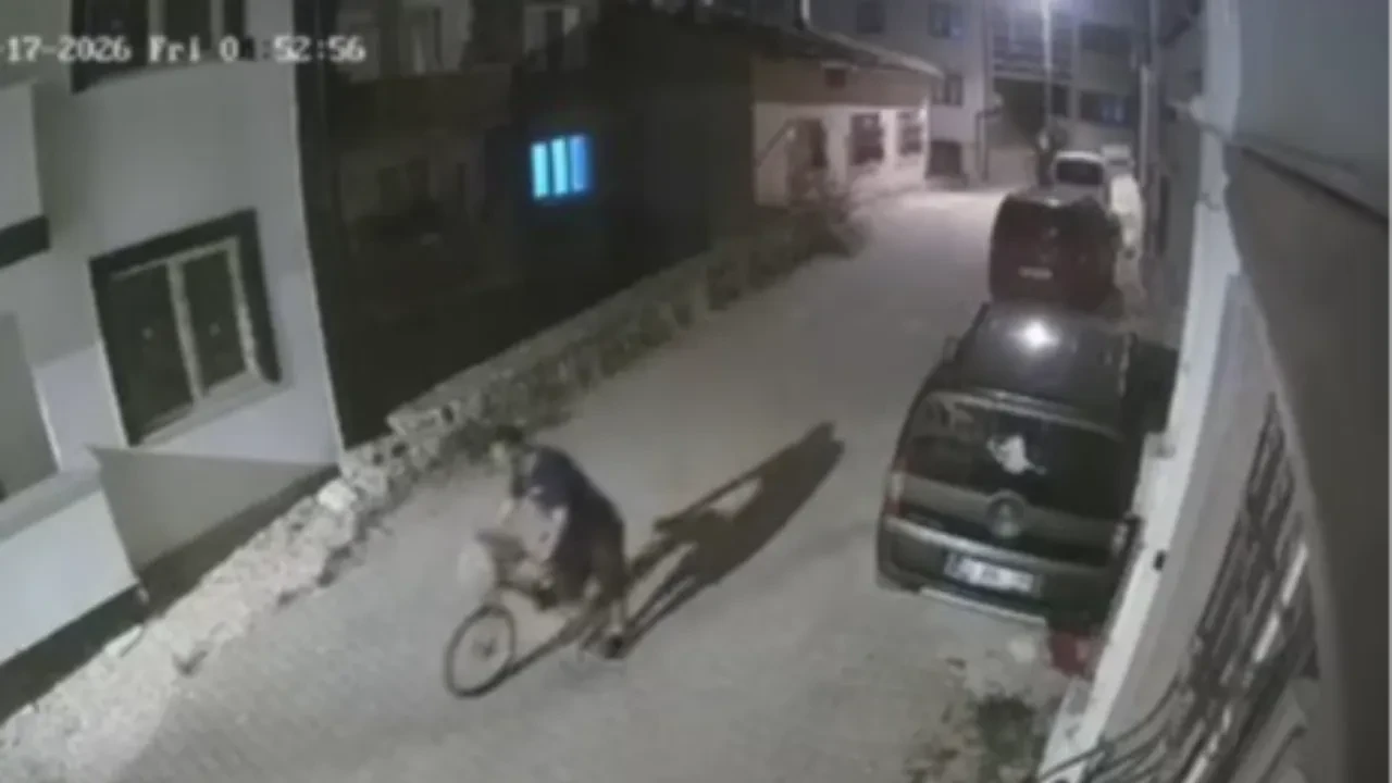 Apartmana giren hırsızın rahat tavırları şaşırttı: Kameraya yakalandı