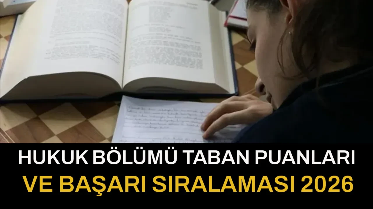 Hukuk Fakültesi taban puanları ve kontenjanları 2026! YKS Hukuk Fakültesi başarı sıralaması ve en düşük puanlar...