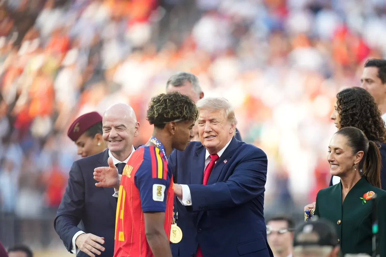 Lamine Yamal'ın Donald Trump'a bakışları gündem oldu