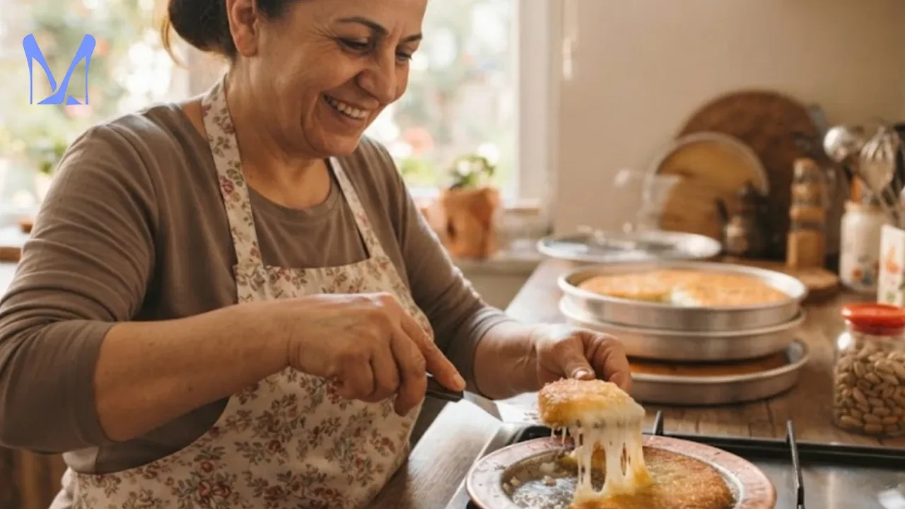 MasterChef usulü Hatay künefesi tarifi! Nar gibi kızarmış, peyniri uzadıkça uzuyor! Düşman çatlatan lezzet 