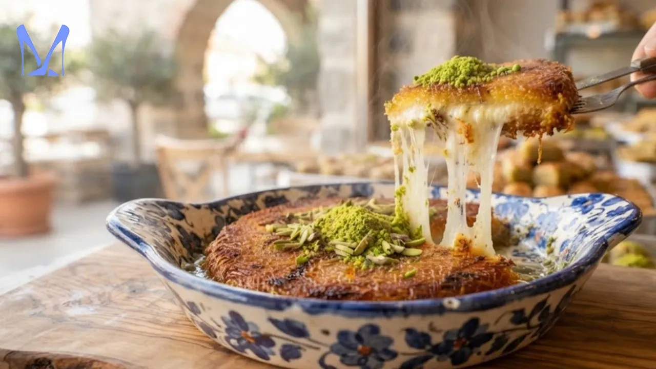 MasterChef usulü Hatay künefesi tarifi! Nar gibi kızarmış, peyniri uzadıkça uzuyor! Düşman çatlatan lezzet