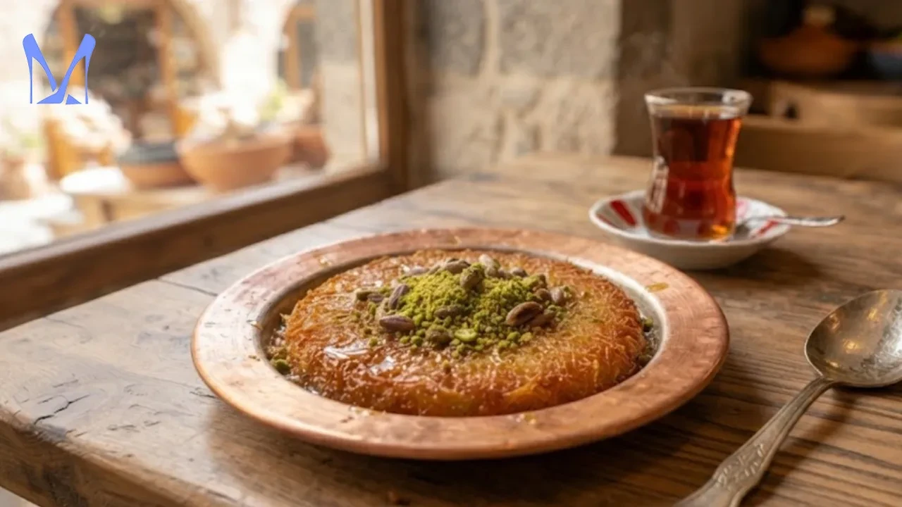 MasterChef usulü Hatay künefesi tarifi! Nar gibi kızarmış, peyniri uzadıkça uzuyor! Düşman çatlatan lezzet