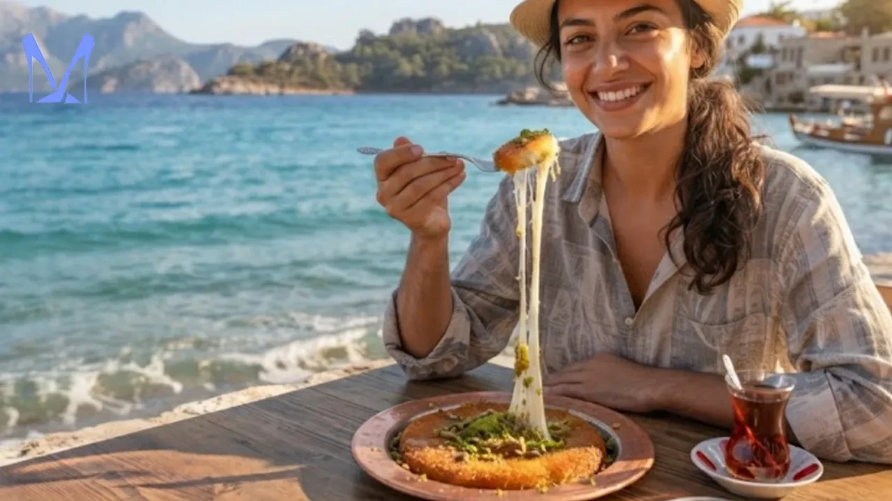MasterChef usulü Hatay künefesi tarifi! Nar gibi kızarmış, peyniri uzadıkça uzuyor! Düşman çatlatan lezzet