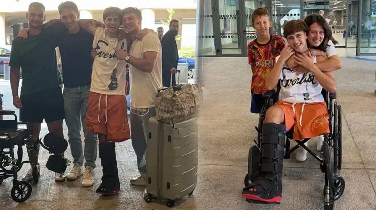 Survivor Yunanistan şampiyonu Stavros Floros'tan duygulandıran anlar! Arkadaşı sırtında taşıdı