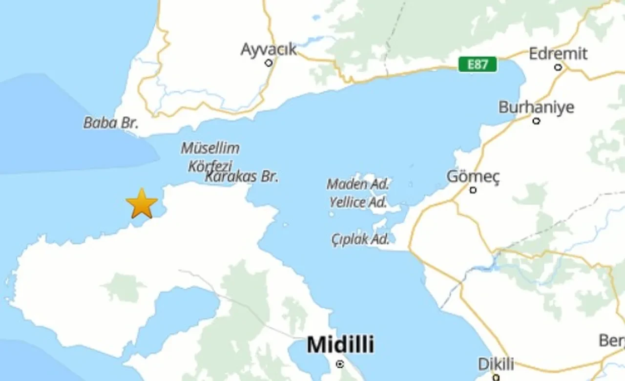 Çanakkale açıklarında deprem oldu: AFAD'dan açıklama geldi