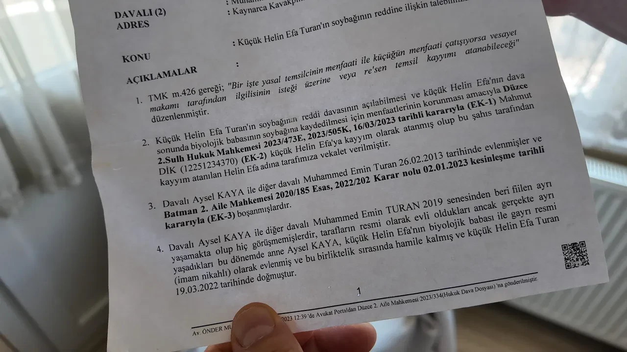 Eşi evlilik dışı ilişkiden çocuk yaptı, mahkemeye borçlu çıkan koca isyan etti: Biyolojik babasından şikayetçiyim!
