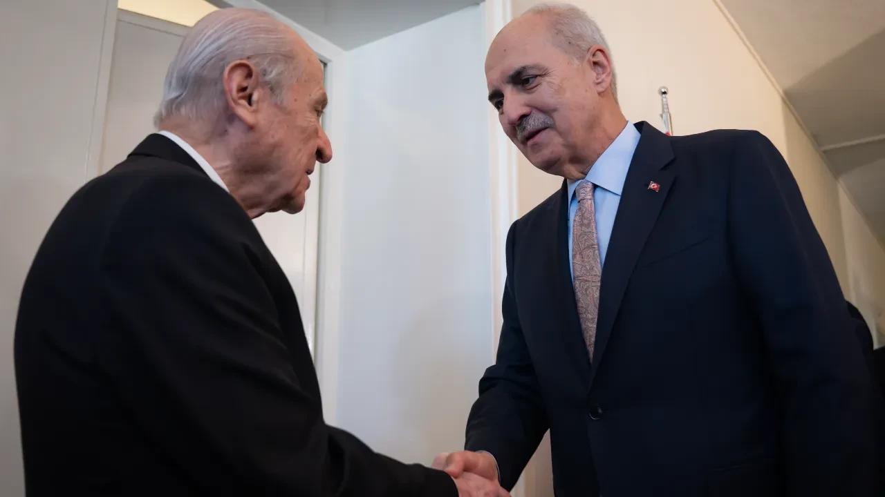 Numan Kurtulmuş, MHP lideri Devlet Bahçeli'yi ziyaret etti 
