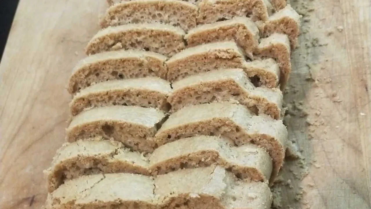 Tahin ve yumurta ile yapılan muhteşem ekmek! Glüten hassasiyeti olanlar için