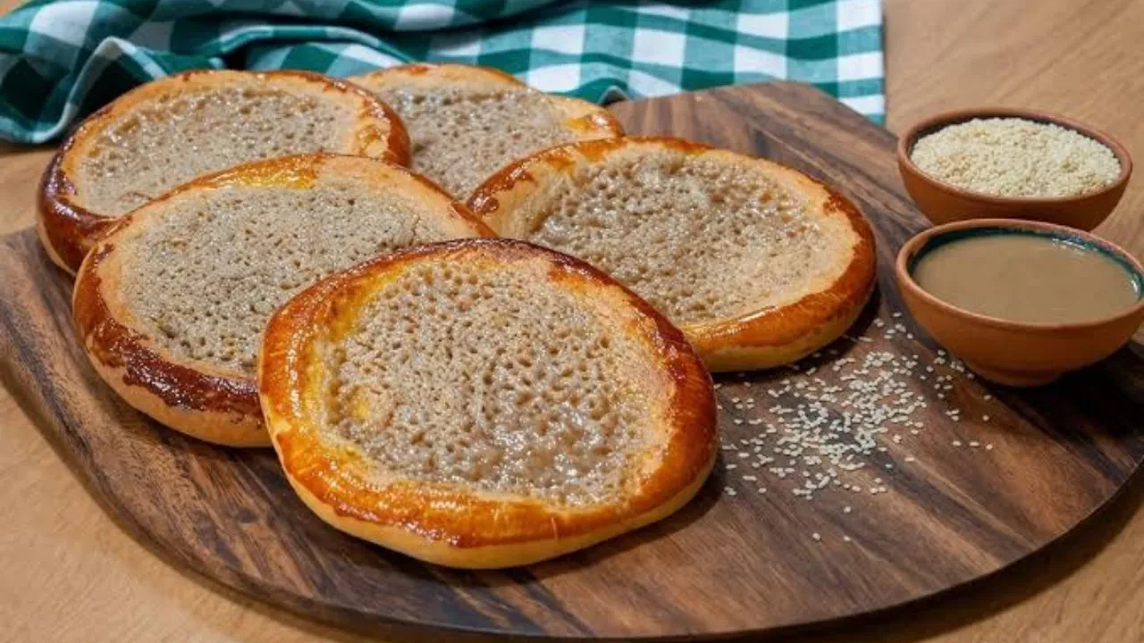 Tahin ve yumurta ile yapılan muhteşem ekmek! Glüten hassasiyeti olanlar için