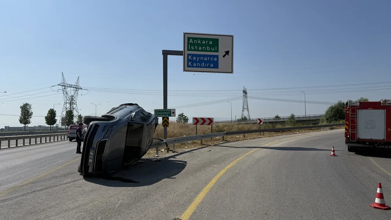 Yakıt deposundaki sızıntıya pratik müdahale! Büyük facia sakızla önlendi