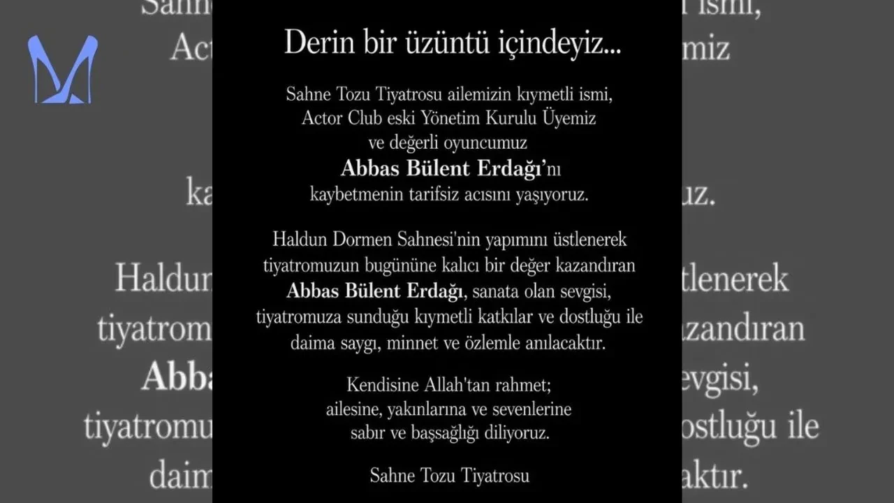 Abbas Bülent Erdağı kimdir? Abbas Bülent Erdağı neden öldü?