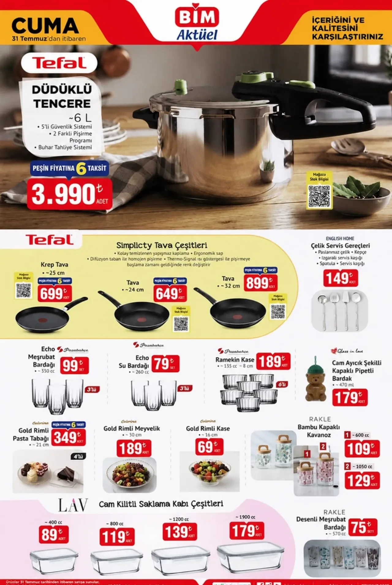 BİM 24 Temmuz - 2 Ağustos Aktüel Ürünler Kataloğu 2026! Mini saç kurutma makinesi, dikey süpürge, tost makinesi, smoothie blender set geliyor