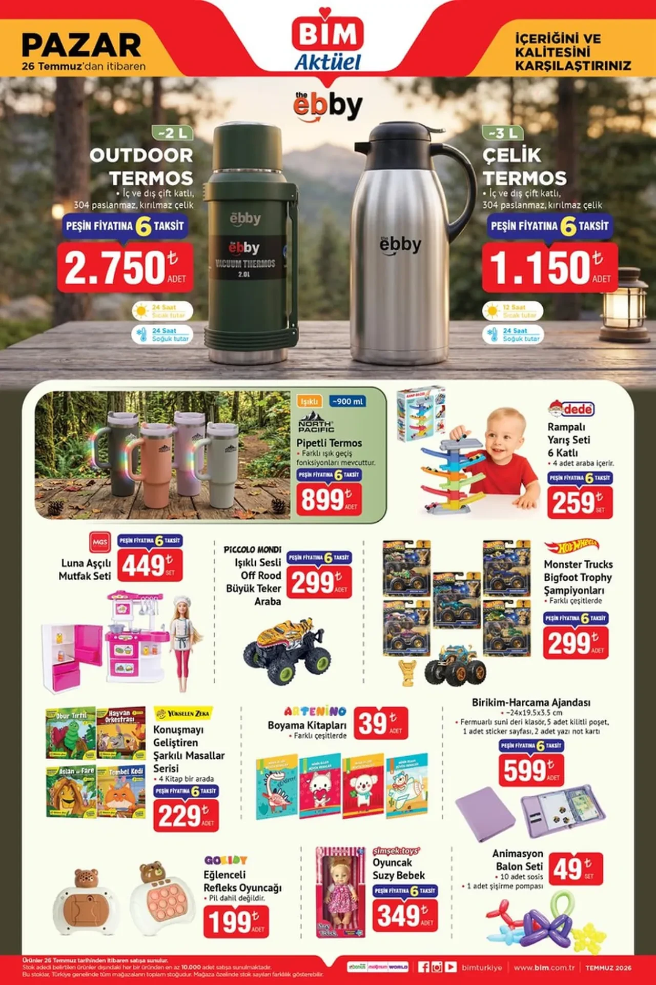 BİM 24 Temmuz - 2 Ağustos Aktüel Ürünler Kataloğu 2026! Mini saç kurutma makinesi, dikey süpürge, tost makinesi, smoothie blender set geliyor