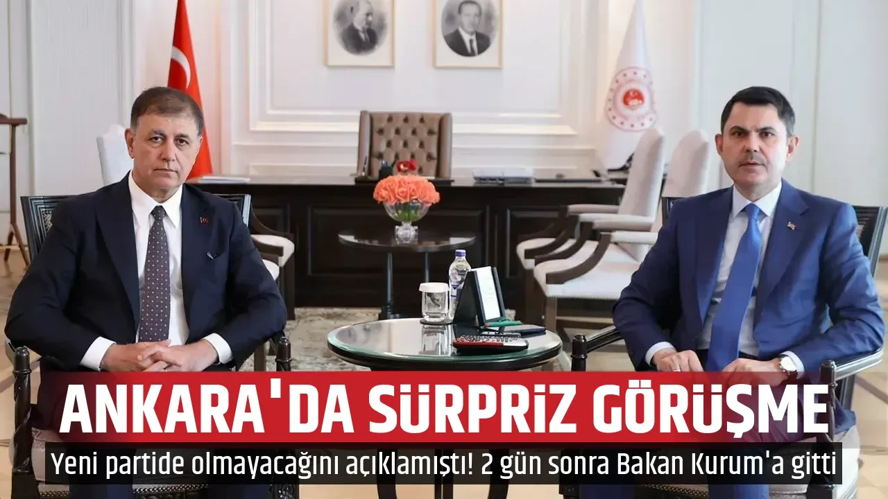 ANKARA'DA SÜRPRİZ GÖRÜŞME