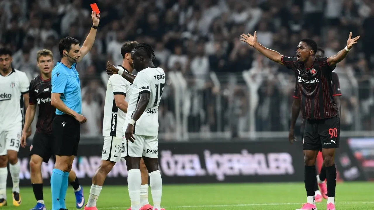 Beşiktaş, Midtjylland'ı tek golle geçti! Siyah-beyazlılar tur avantajını kaptı