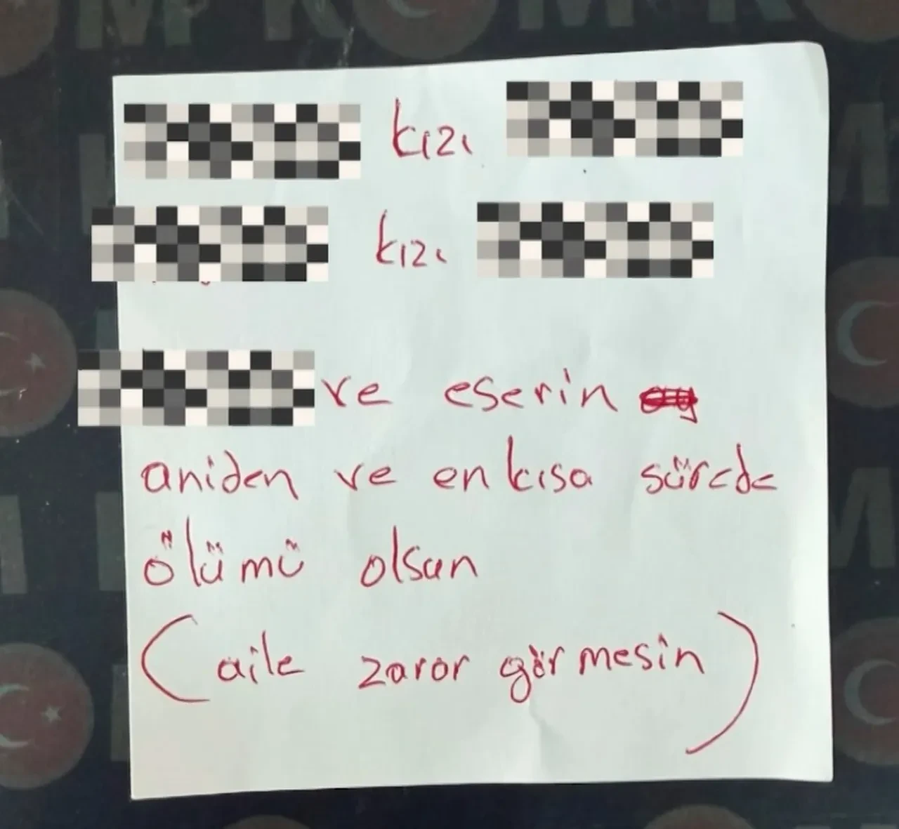 Gaziantep'te pes dedirten operasyon! Büyü ve beddua içerikli kağıtlar şoke etti: 'Ölümü aniden olsun'