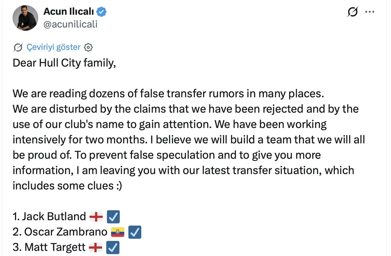 Hull City transfer haberleri | Hull City kimleri transfer etti?