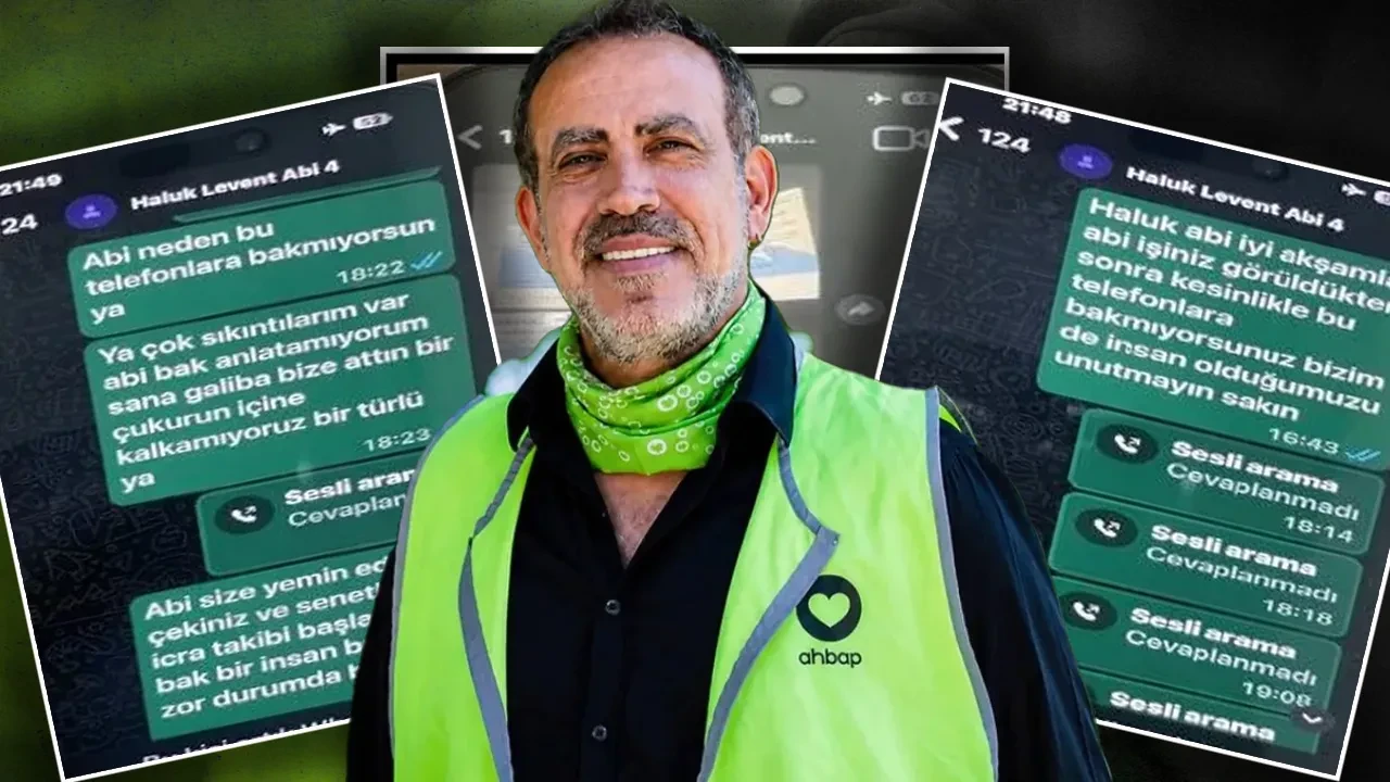 Ahbap soruşturmasında şok mesajlar ortaya çıktı! Haluk Levent 20 yıllık avukatını bile dolandırmış 