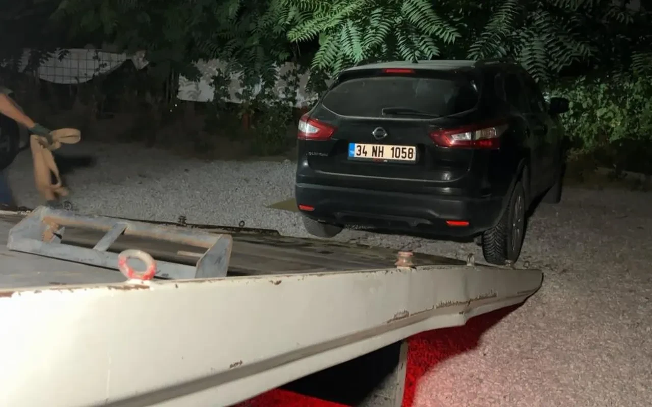 Aksaray'da film gibi kovalamaca: Patlak lastikle kaçtı, polise "150 TL param var" dedi