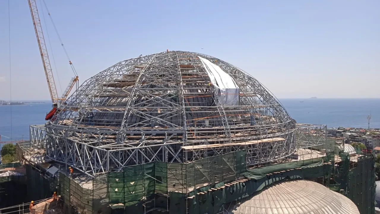 Ayasofya'nın ibadete açılışının 6. yılında ana kubbe restorasyonunda yeni dönem: Özgün doku korunacak