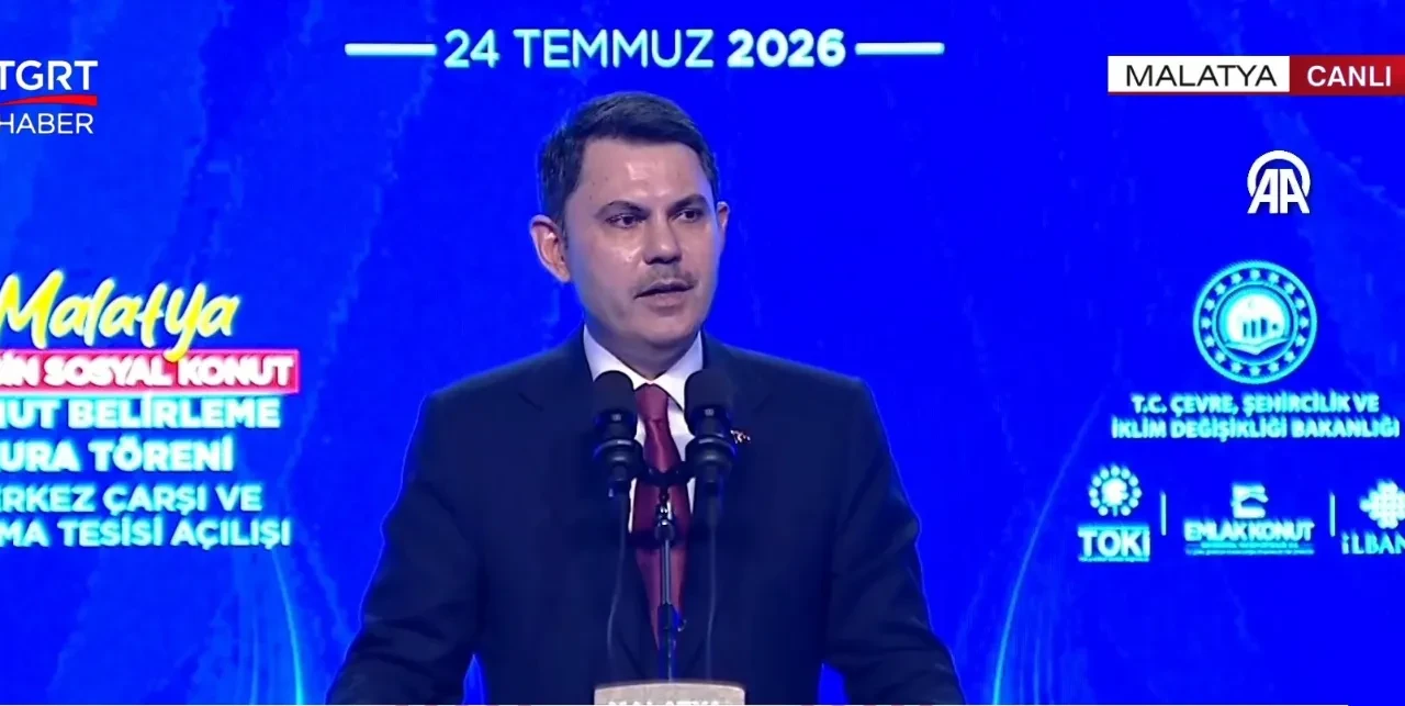 Bakan Kurum'dan TOKİ Sosyal Konut Kura Çekim Töreni'nde önemli açıklamalar: Ağustos ayında kavuşuyorlar