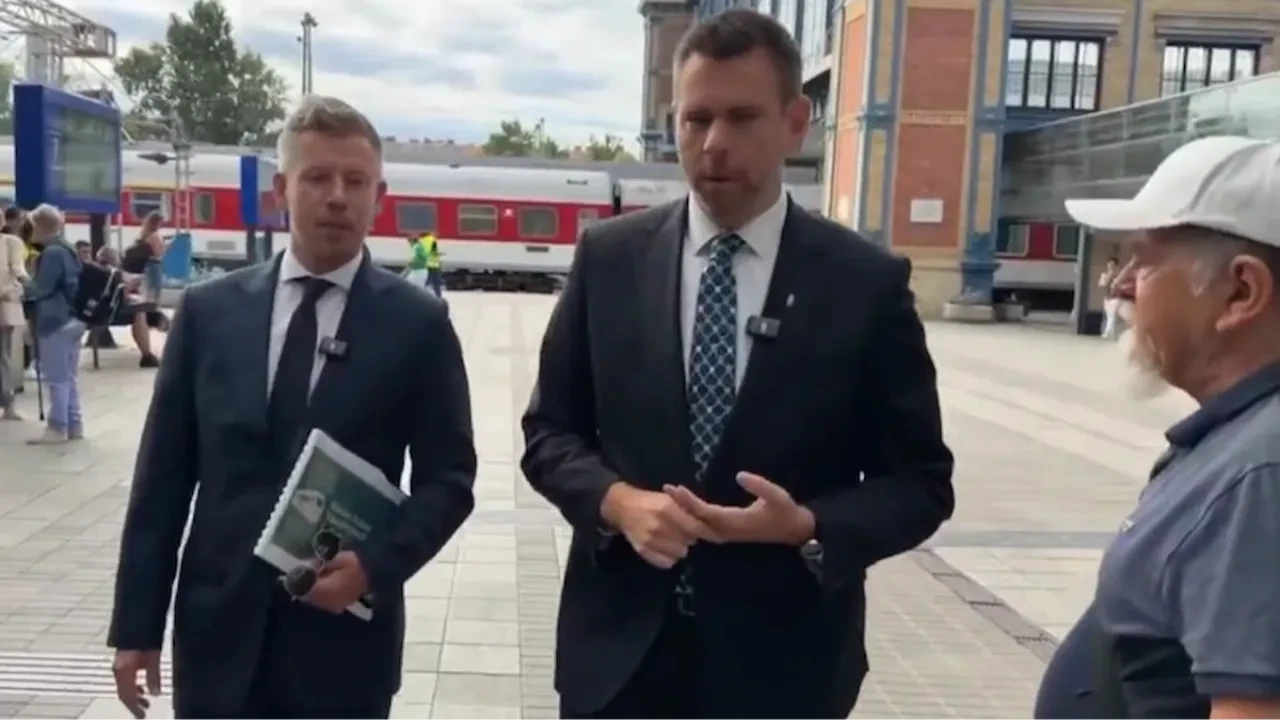 Macaristan Başbakanı Magyar tükürüklü saldırıya uğradı